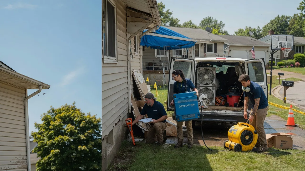 Ceiling Leak Cleanup in Paw Paw, MI near me